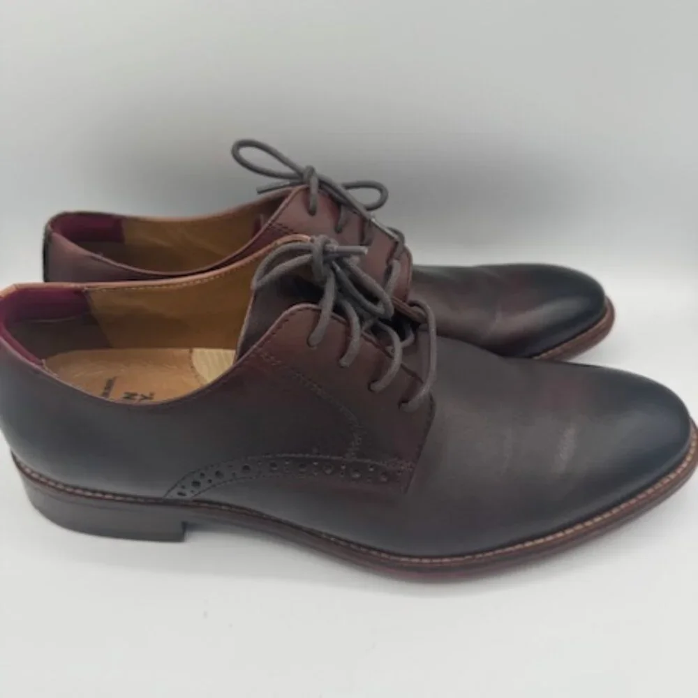 Johnston & Murphy Men's Conrad 2.0 Mahogany Full Grain Size 9M